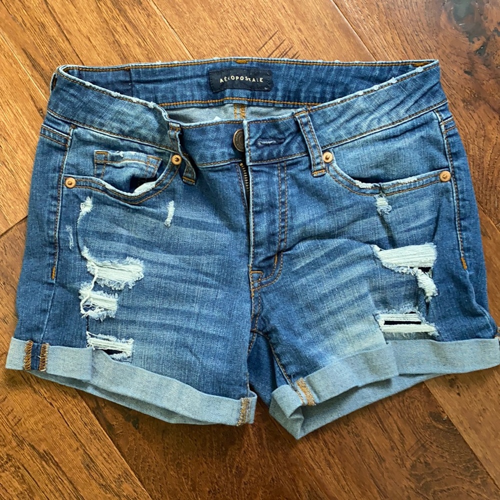 Aeropostale MIDI Jean Shorts